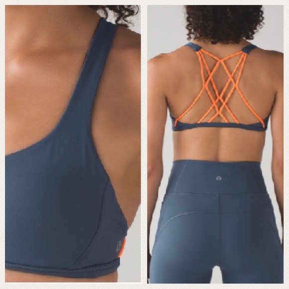 lululemon athletica Other - Lulu Free to Be Zen - Astro Blue & Neon Orange - 8